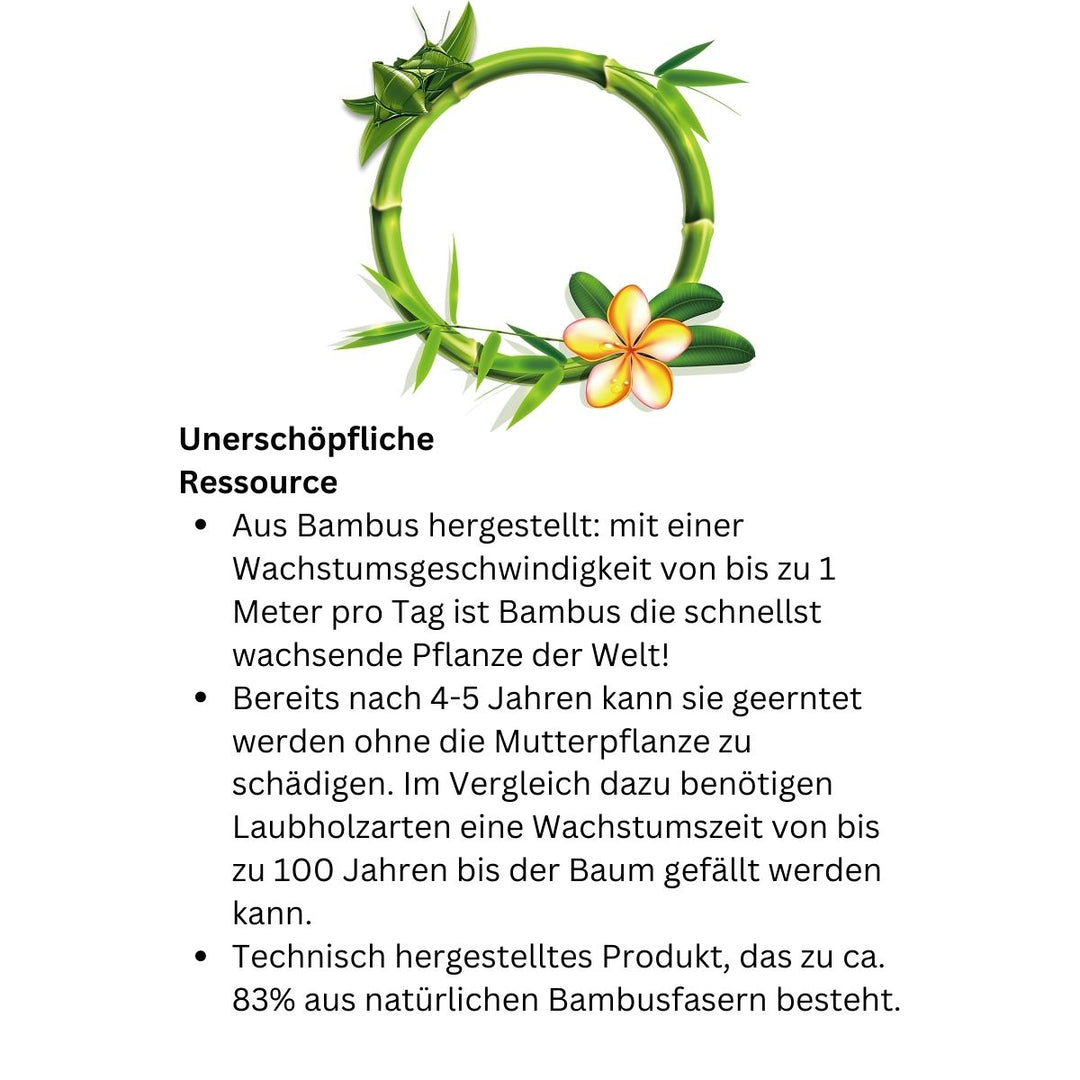 Bambus-Terrassendiele Bamboo N-durance - bombiert