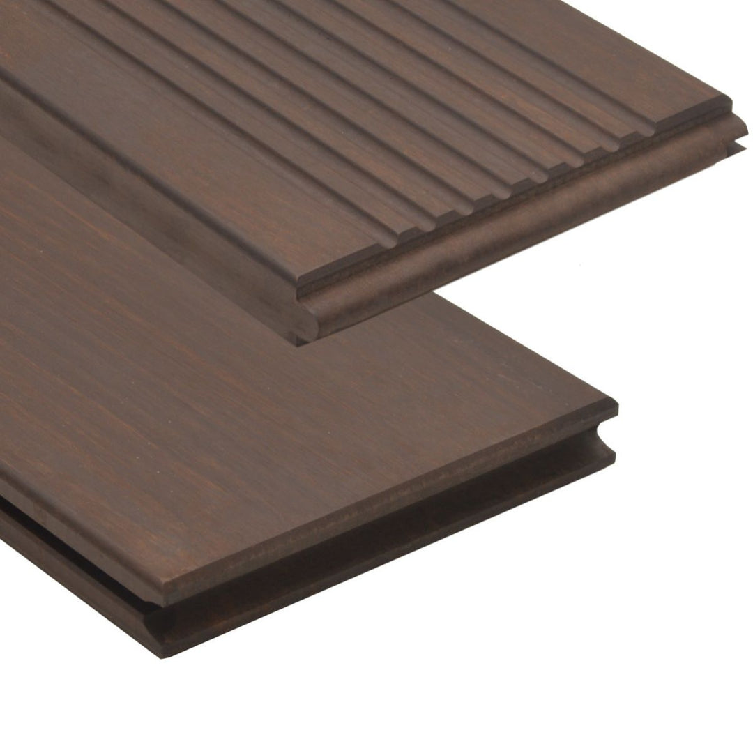 Bambus-Terrassendiele Bamboo X-treme - grobgeriffelt / glatt - geölt