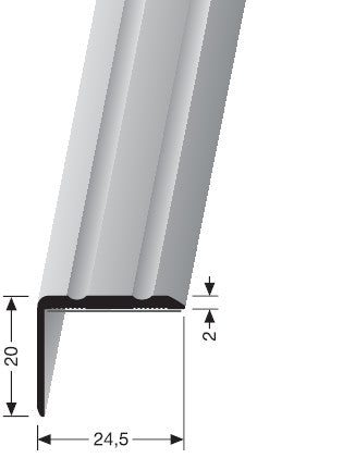 Parkettfreund® Winkelprofil - 1 Meter (PF 235)