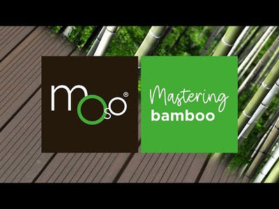 Bambus-Terrassendiele Bamboo X-treme - grobgeriffelt / glatt - geölt - 185 x 15,5 x 2 cm